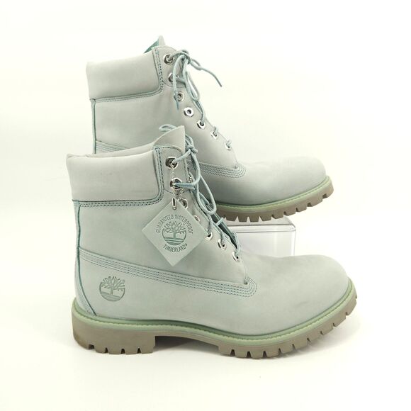 Timberland Premium Boots Men Size 9.5 Blue Haze - Picture 1 of 8